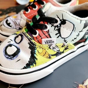 EUC Nightmare Before Christmas Toddler Vans